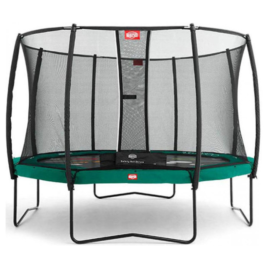 Купити Батут  Berg Champion Tattoo 14 Ft 430 см Green + сітка Comfort у Києві - фото №1